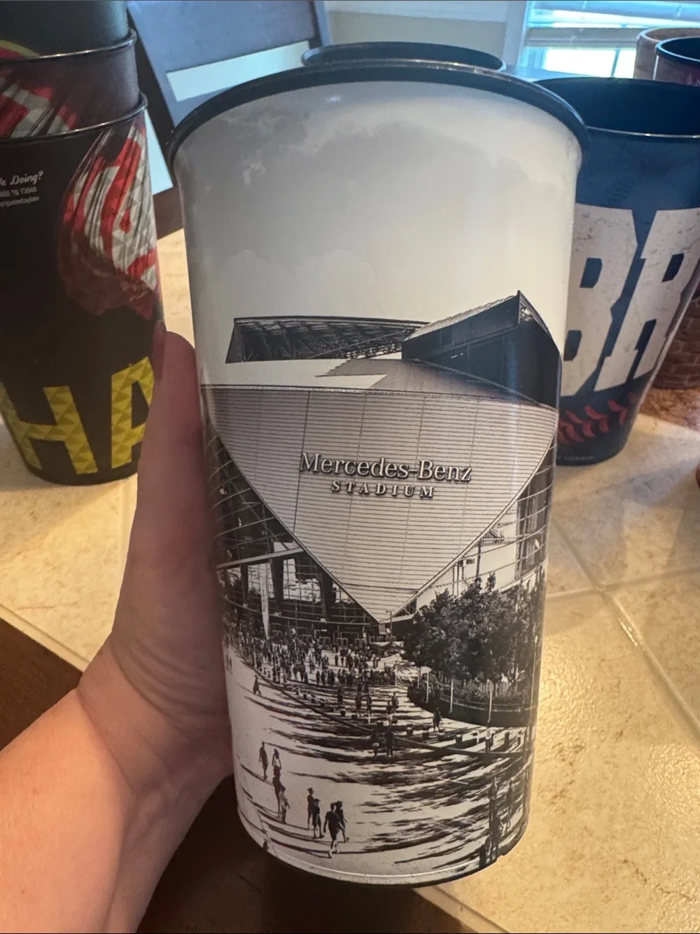 Atlanta Hawks AND Braves cups